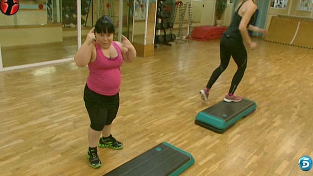 La colaboradora sigue con su entrenamiento