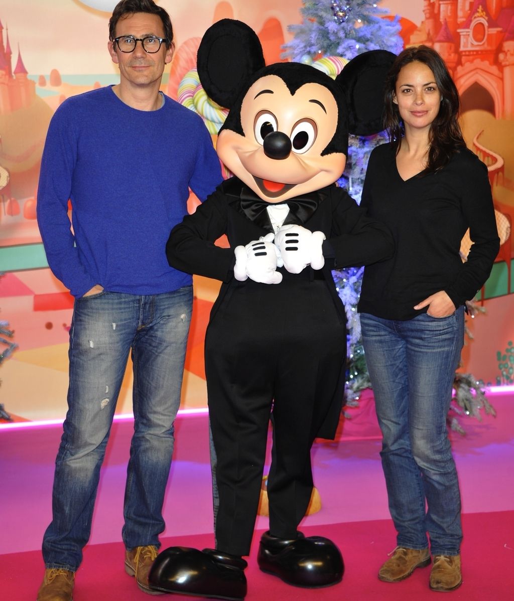 Michel Hananavicius y su mujer, Bérénice Bejo celebran la Navidad