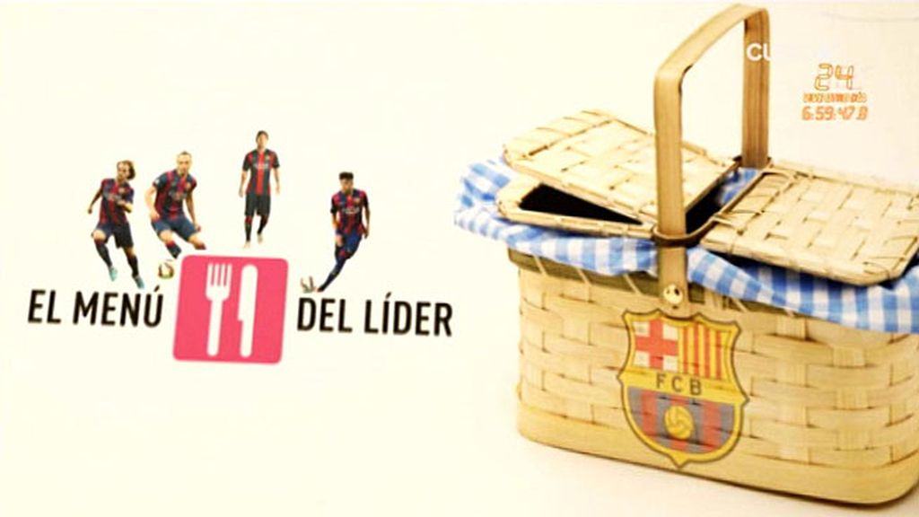 El picnic de los jugadores del Barça: ¿Qué comerán después de jugar contra el Málaga?