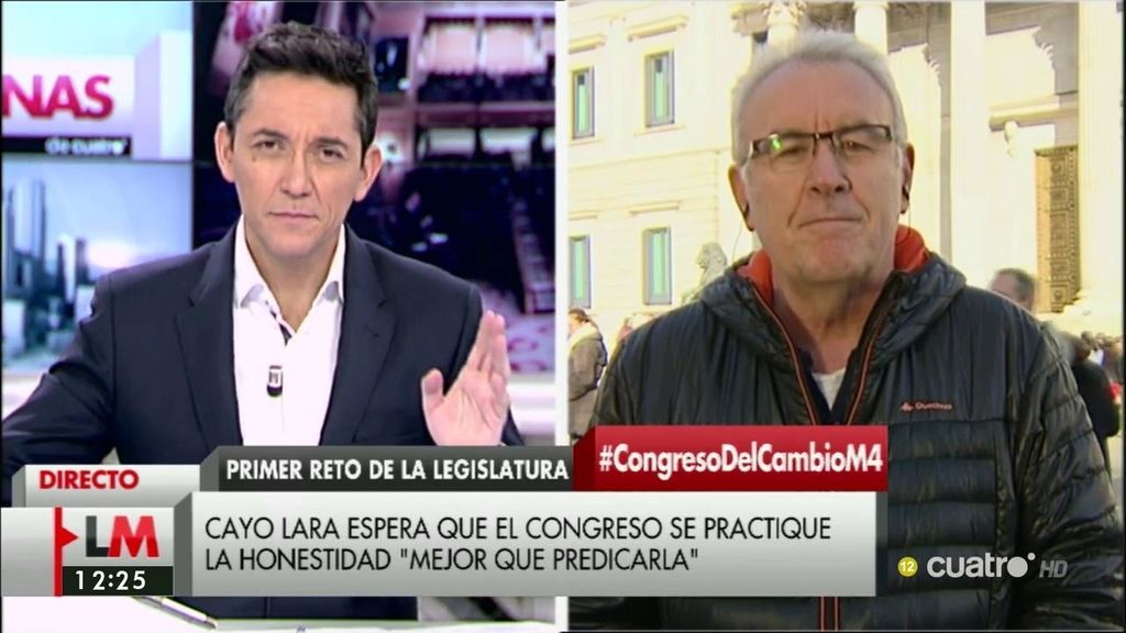 Cayo Lara: "No podemos defraudar a la mayoría que quiere acabar con el gobierno del PP"