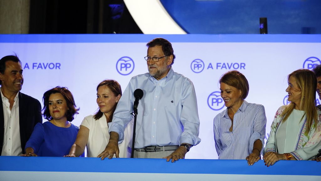 Mariano Rajoy gana las elecciones y el PSOE se mantiene como segunda fuerza