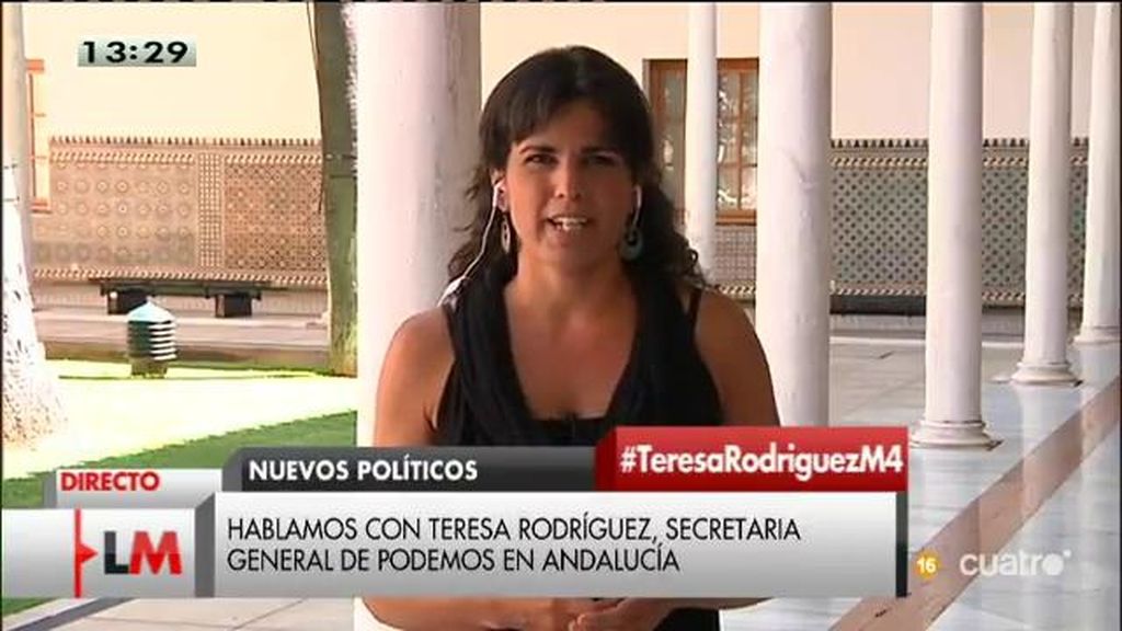 Teresa Rodríguez: “Lo que sigue siendo impune no es la poca vergüenza de los políticos, sino los casos de corrupción”