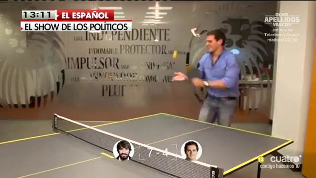 El ping-pong de Albert Rivera: "No somos marca blanca, somos marca Premium"