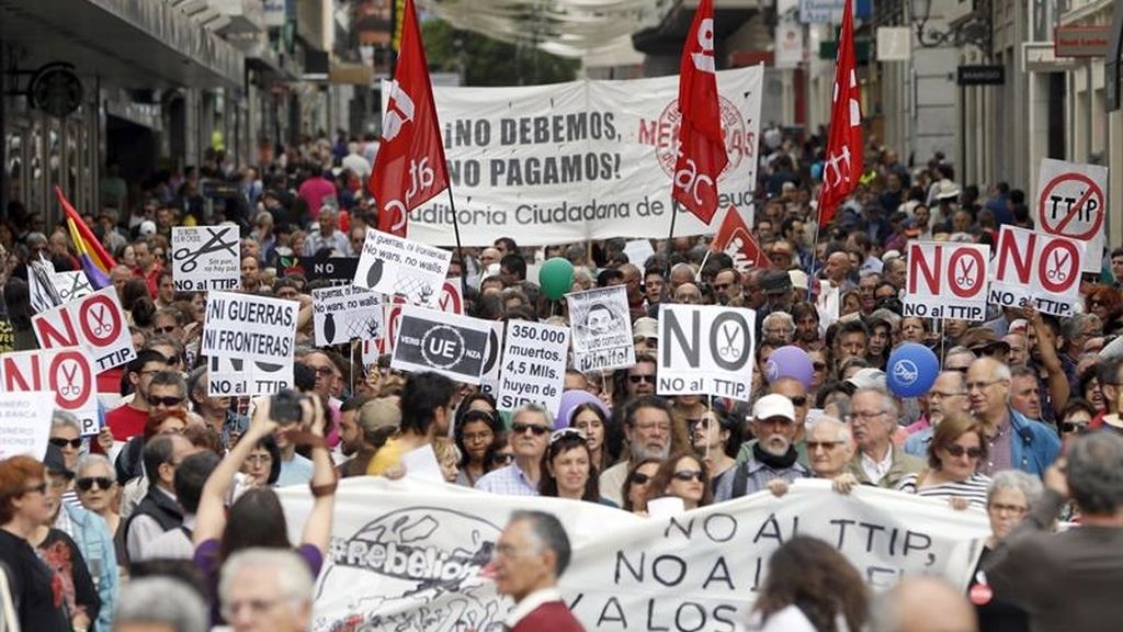 Las Marchas de la Dignidad recuperan las calles contra la austeridad y por una Europa sin fronteras