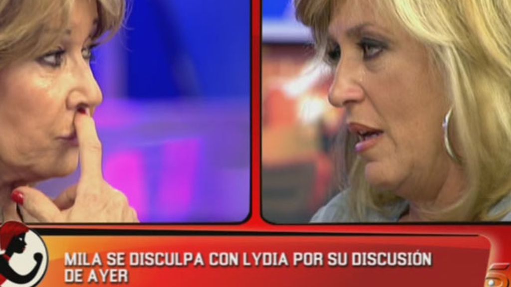 ¡Mila y Lydia se reconcialian!