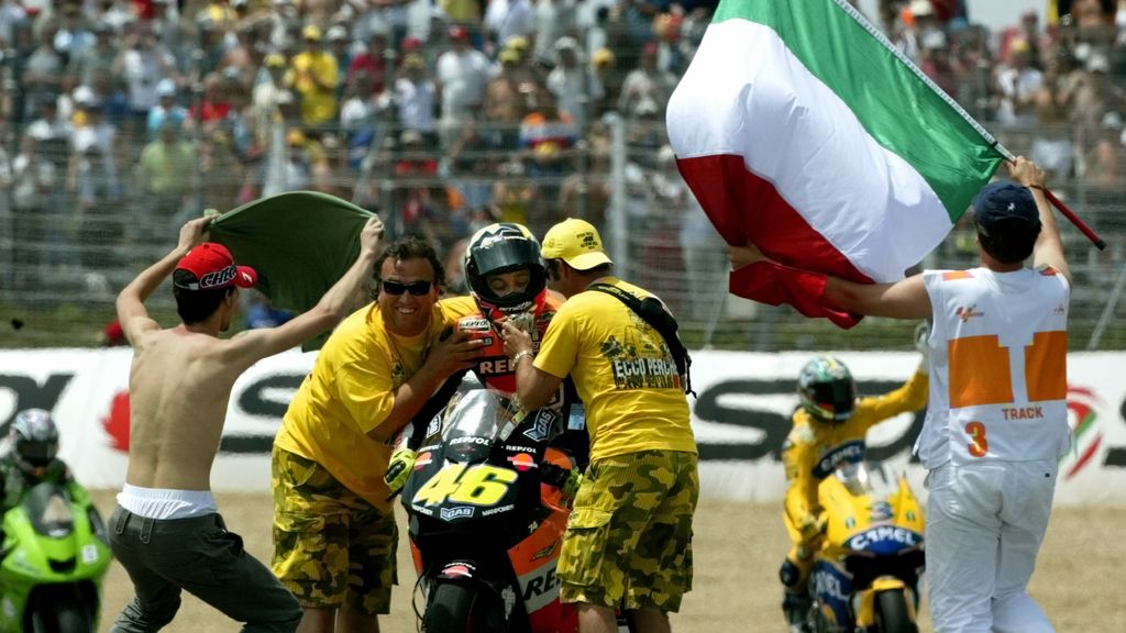Valentino Rossi, vencedor en 2003
