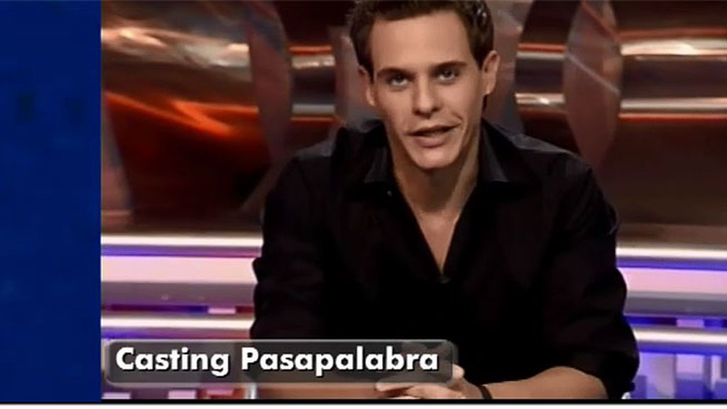 Así fue el casting de Christian Gálvez para 'Pasapalabra'