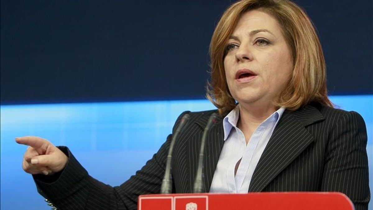 La secretaria de Política Internacional y Cooperación del PSOE, Elena Valenciano. EFE/Archivo