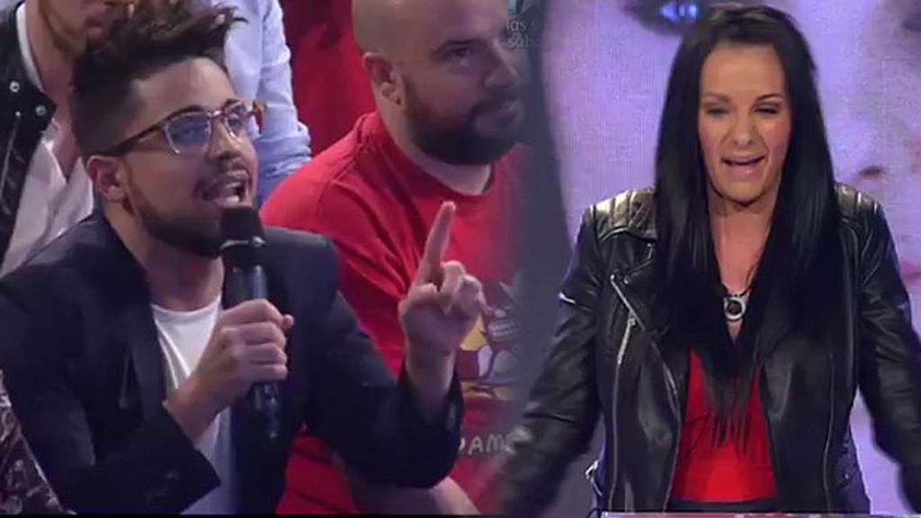 Laura Campos se enfrenta a Miguel Frigenti en su mitin: "Estás rencoroso"