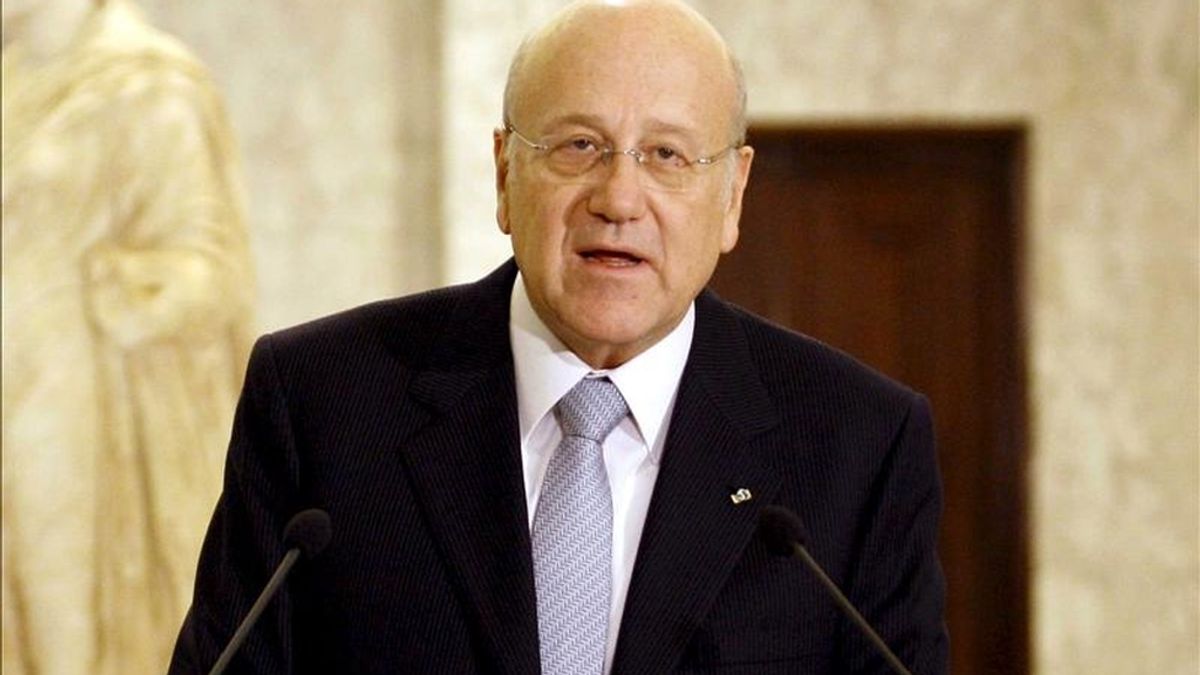 El recién nombrado primer ministro libanés, el multimillonario Nayib Mikati. EFE/Archivo