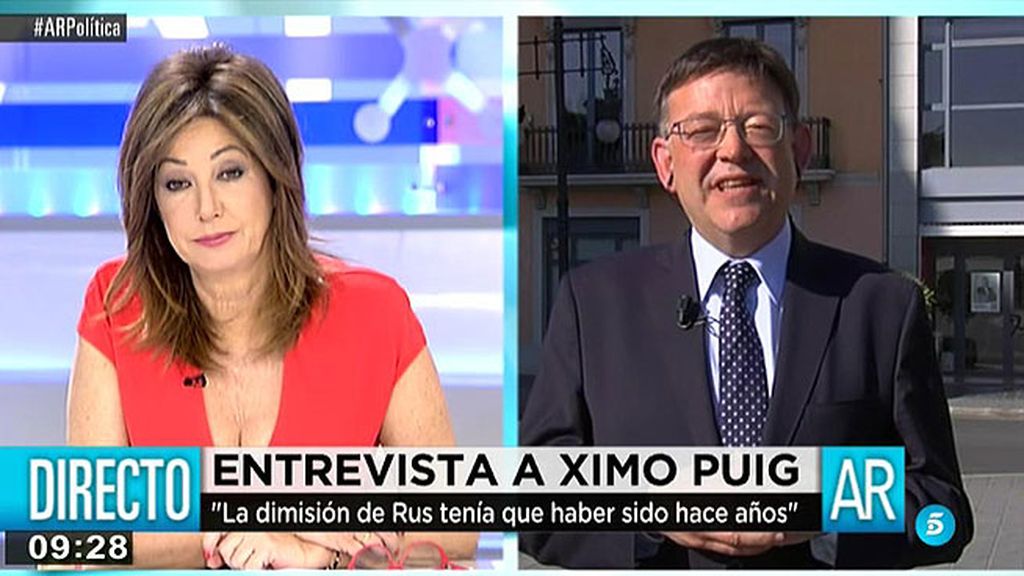 La entrevista íntegra a Ximo Puig