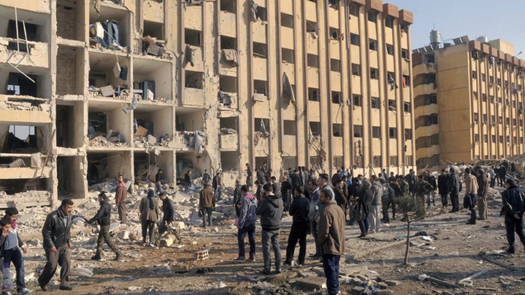 Atentado en Alepo (Siria)