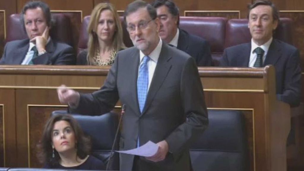 Rajoy sostiene que a la gente le preocupa el "paro" no la Ley de Seguridad Ciudadana