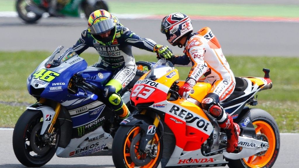 Así será el primer cara a cara de la temporada entre Valentino Rossi y Márquez