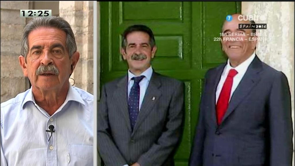 Revilla recuerda a Botín: "Desayunábamos zumo de naranja y sardinas"