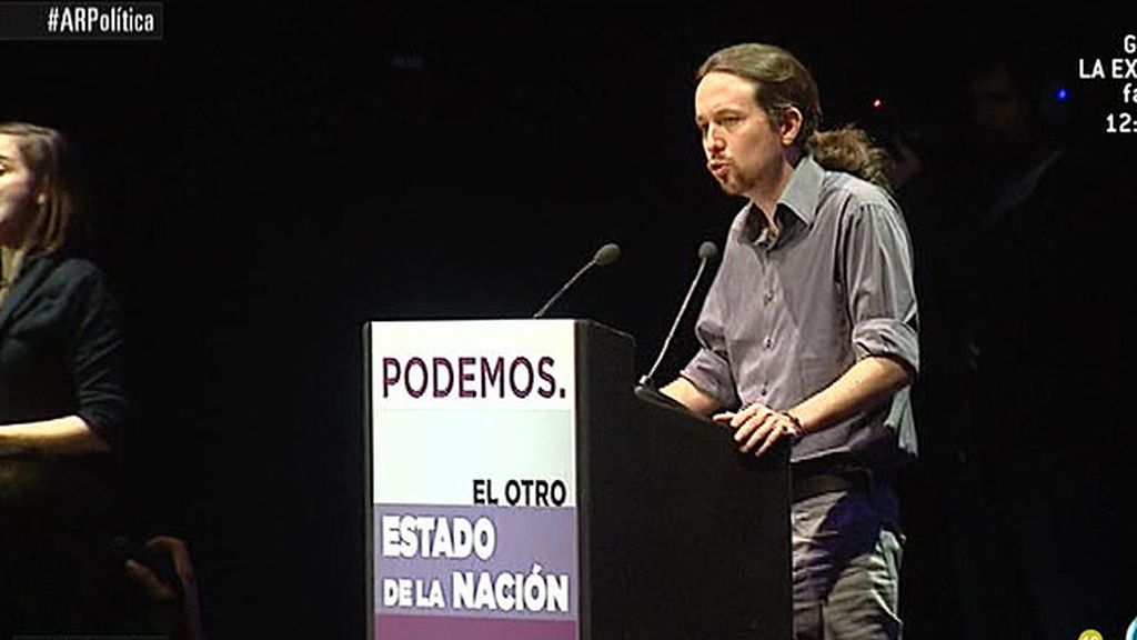 Podemos organiza 'El otro estado de la nación' para responder a Mariano Rajoy