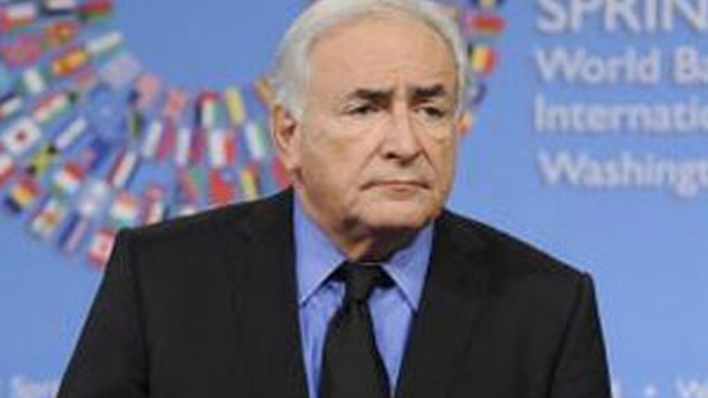 Dominique Strauss-Kahn, director del FMI. EFE.