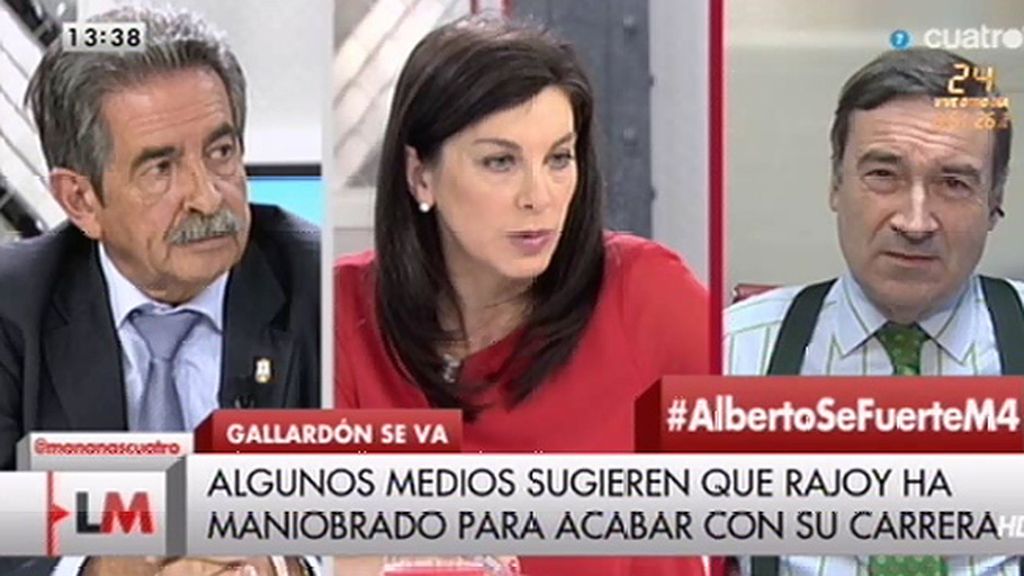 Pedro J.: “Rajoy ha dejado caer a Gallardón, incluso le ha empujado al no asumir uno de los compromisos electorales más explícitos”