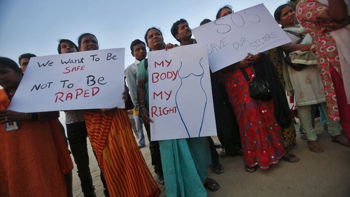 Manifestaciones en la India por la violación de una joven