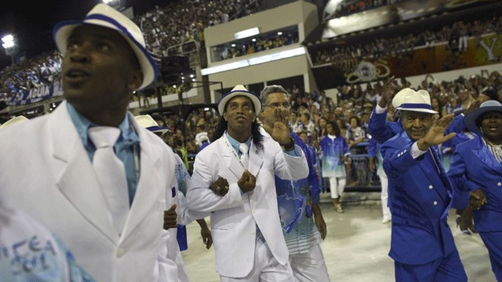 Los famosos se desmadran en el carnaval de Río de Janeiro