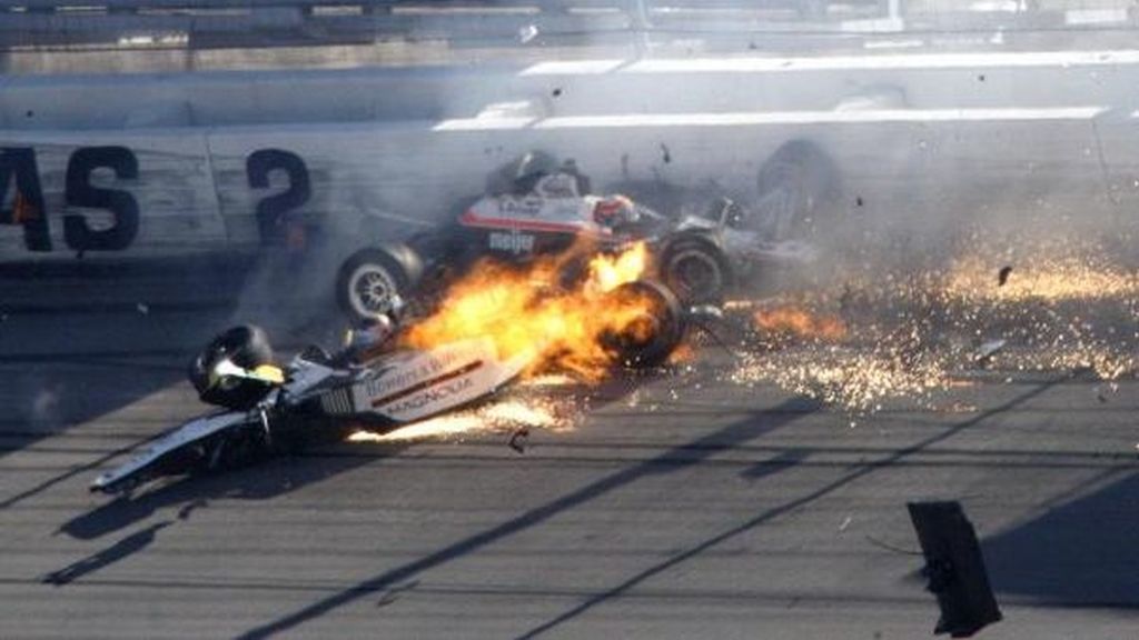 El trágico accidente de la IndyCar