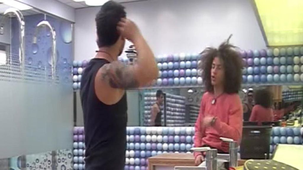 Kristian e Iván, los madrugadores