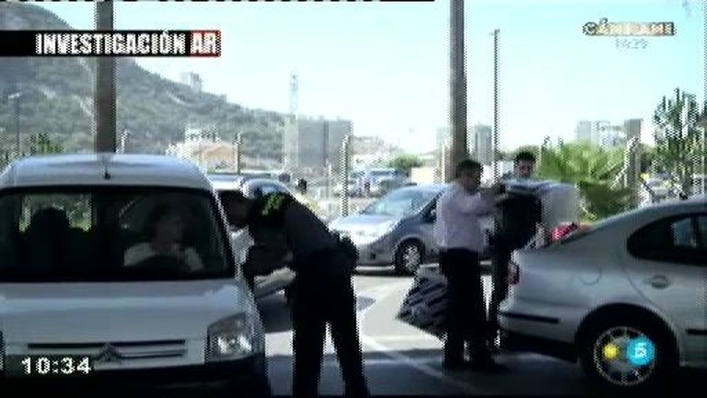 Contrabando en la frontera de Gibraltar