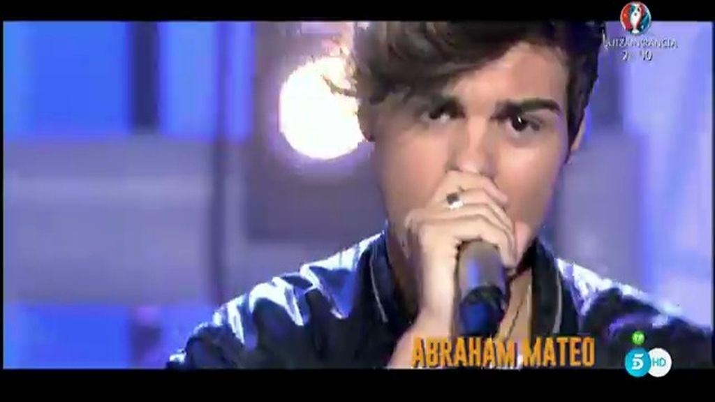 Abraham Mateo estrena su nuevo single 'When you love somebody' en '¡QTTF!'