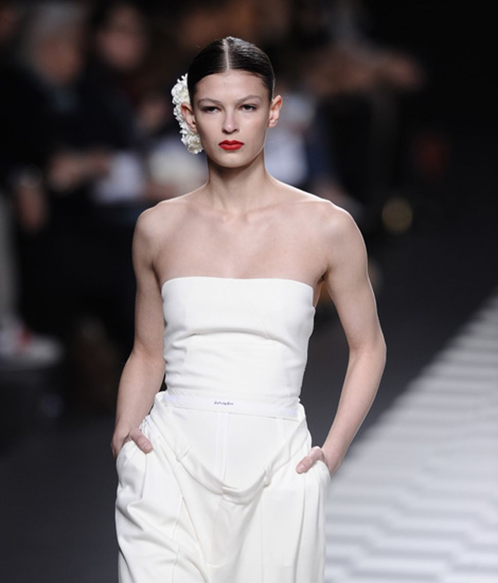 Un sólo color por ética y estética: el blanco