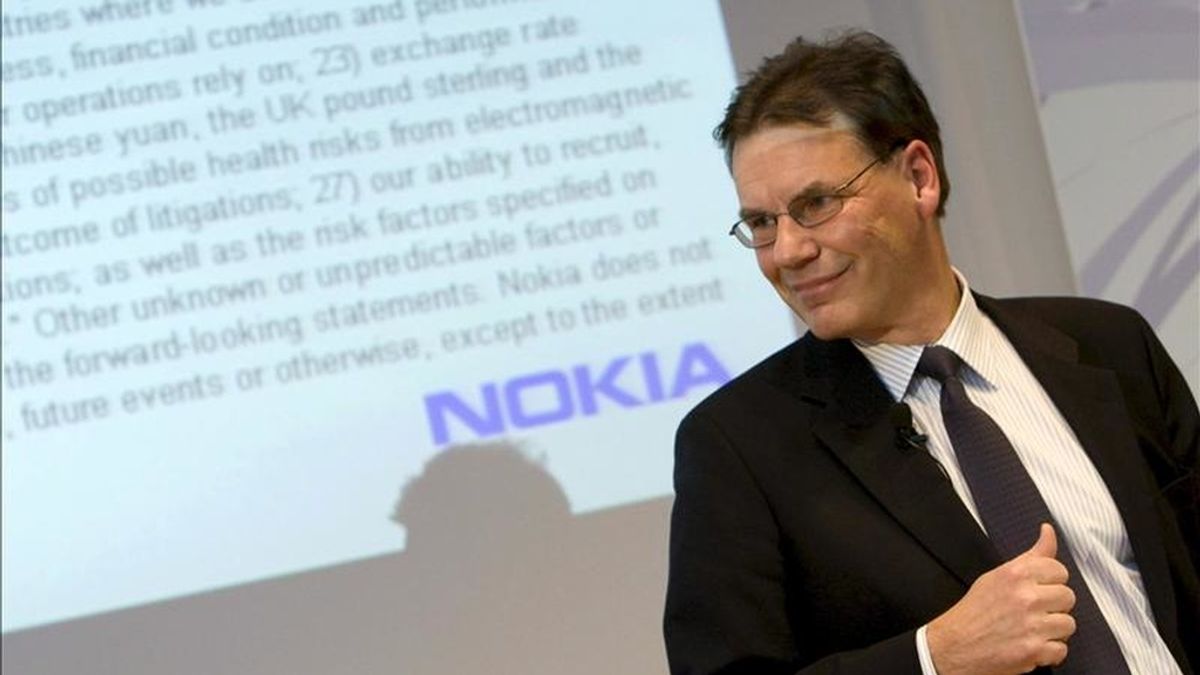 El presidente de Nokia Olli-Pekka Kallasvuo. EFE/Archivo