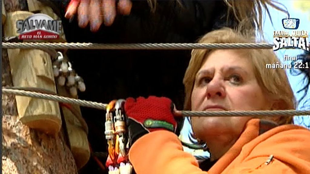 Carmen Bazán continúa entrenando, esta vez con deportes de aventura