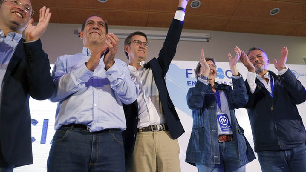 Feijóo mantiene la mayoría absoluta en Galicia con 41 escaños