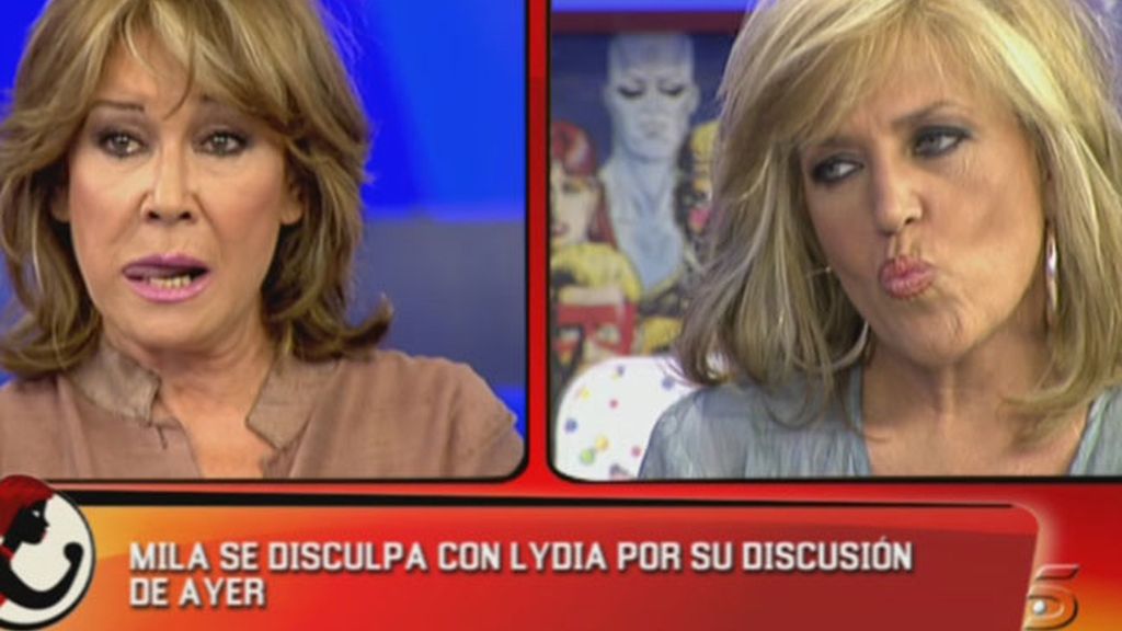 ¡Mila y Lydia se reconcialian!