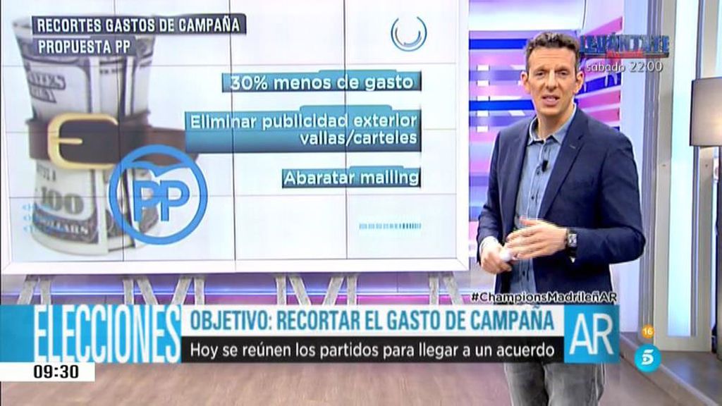 ¿Cómo quieren ahorrar los partidos en la próxima campaña electoral?