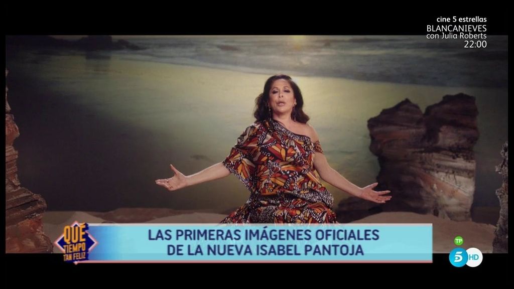 En exclusiva, las primeras imágenes del nuevo videoclip de Isabel Pantoja