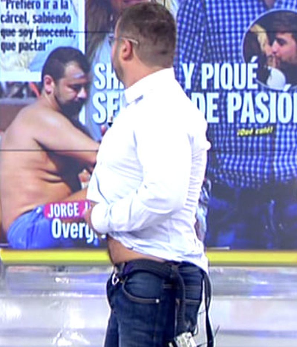 Jorge Javier nos dedica un streptease