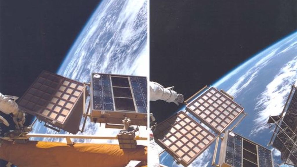 La basura espacial causa graves daños en satélites y transbordadores