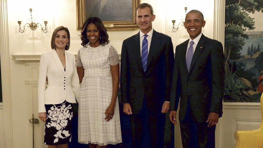 Doña Letizia, cumpleaños con los Obama