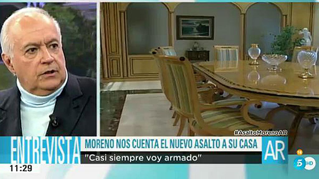 Moreno: "Pese a todo, no quiero que sea vea a España como un país inseguro"