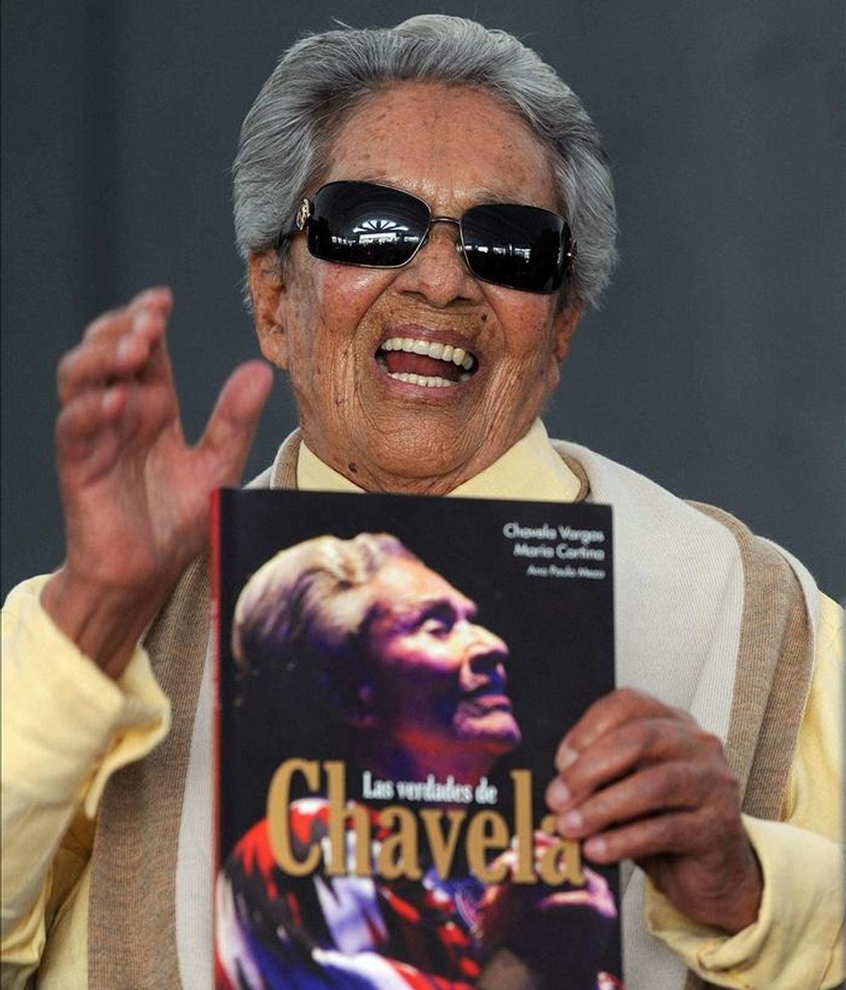 La cantante Chavela Vargas. EFE/Archivo
