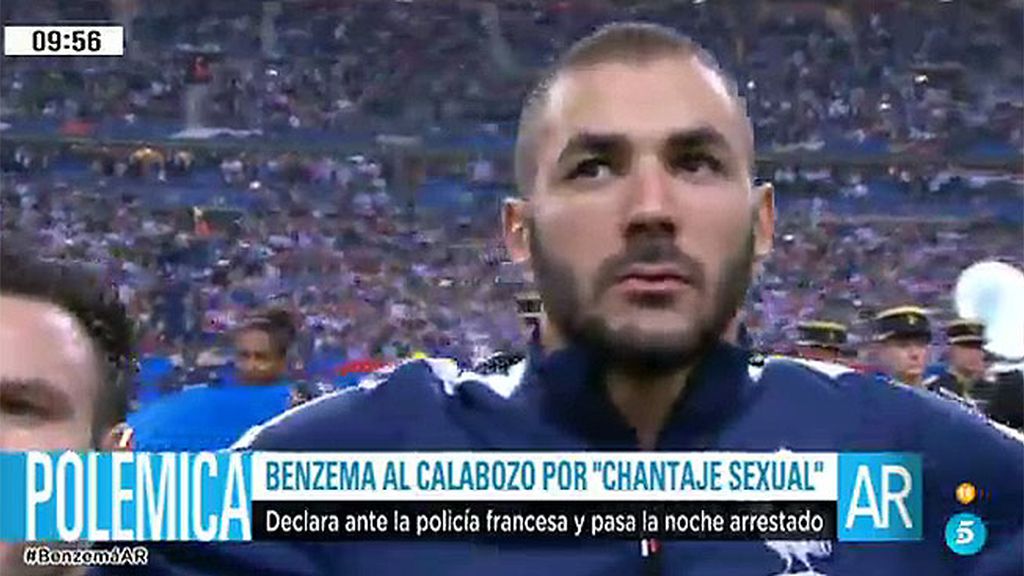 Benzema en el calabozo acusado de chantaje sexual a un compañero de selección