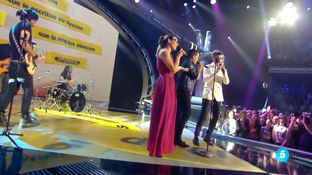 Raquel Garrido y Antonio José cantan en directo con ‘Maldita Nerea’