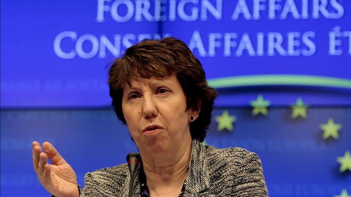 La británica Catherine Ashton, Alta Representante de la UE para Exteriores. EFE/Archivo