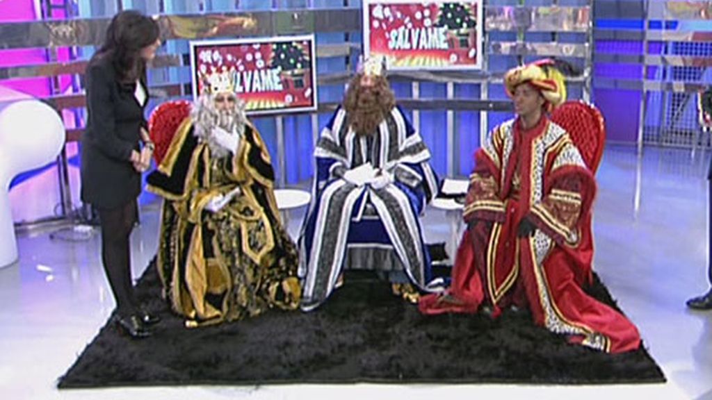 Los Reyes Magos llegan a Sálvame