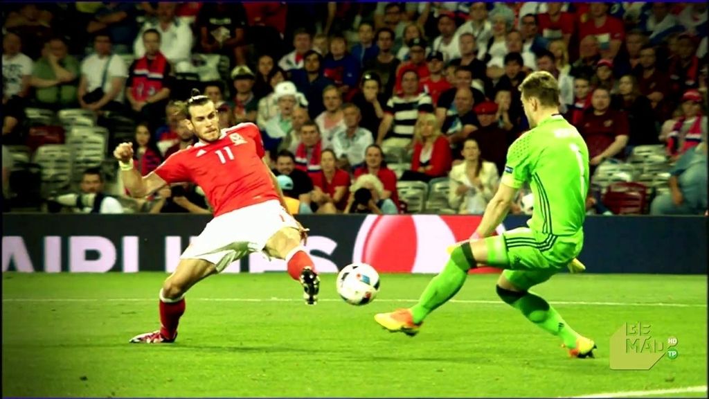 ¡Gigante, Bale! Tercer gol en la Eurocopa para meter a Gales en octavos como primera
