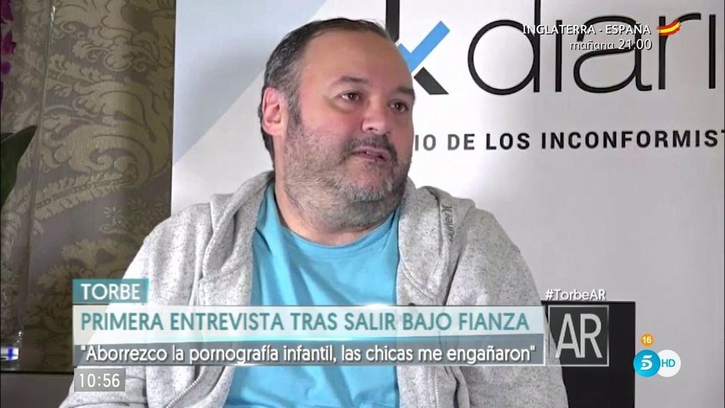 Torbe, acusado de pornografía infantil: "Las chicas me dieron un DNI falso"