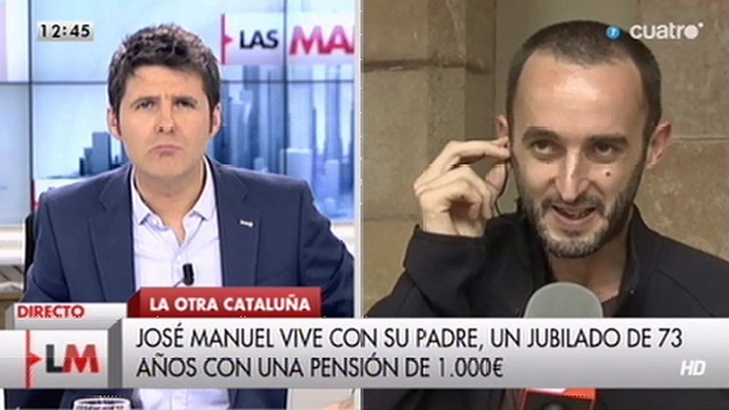 José Manuel, sobre el 9N: "No entiendo que los políticos hayan abierto ese debate cuando hay problemas más urgentes"