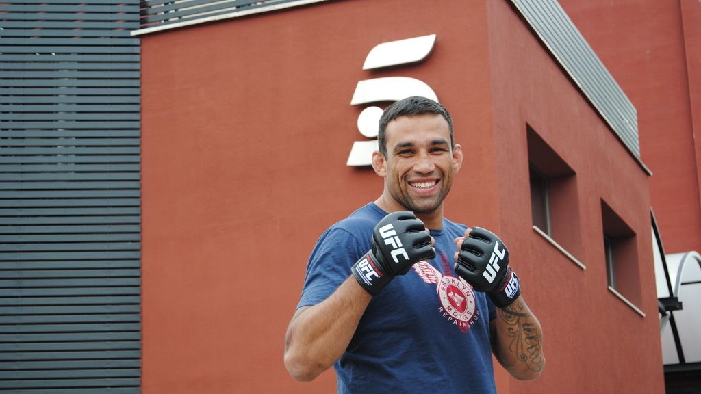 Fabricio Werdum visita Madrid