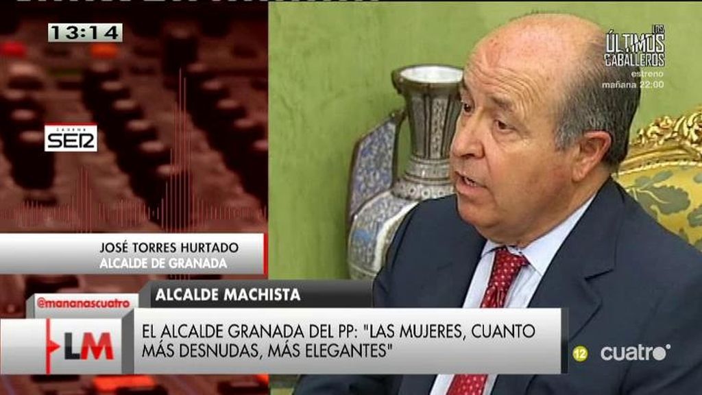 El alcalde del PP en Granada: “Las mujeres, cuanto más desnudas, más elegantes”