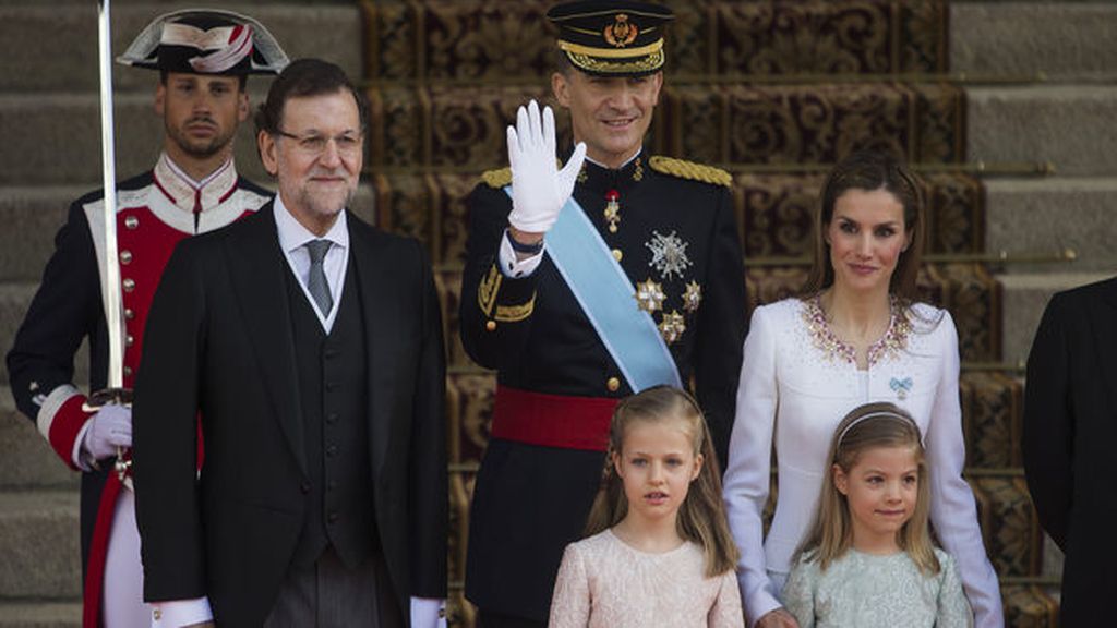 El rey abre la Legislatura con el plantón de Podemos, ERC y EH-Bildu